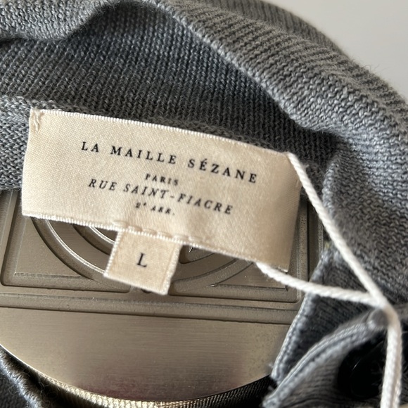 Sezane Jaelle Dress in Heather Gray - Picture 8 of 10